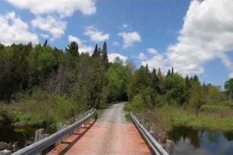 Virtual Cycling Through Scenic Nature - 1 Hour on the Canadian K&P Trail