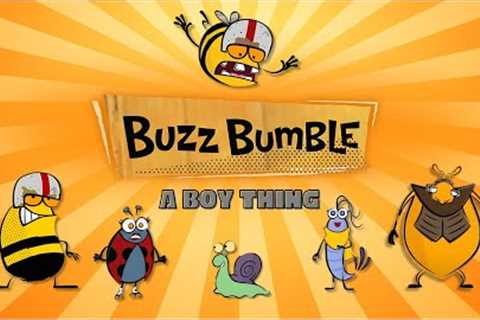 Buzz Bumble 🐝 A Boy Thing 🍯 New Cartoon TV Show in English