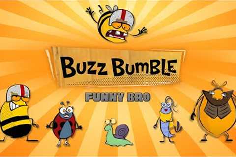 Buzz Bumble 🐝 Funny Bro 🍯 New Cartoon TV Show in English