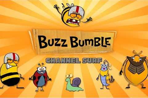 Buzz Bumble 🐝 Channel Surfer 🍯 New Cartoon TV Show in English