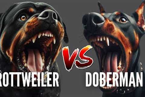 Rottweiler vs Doberman: Who's the better protector?