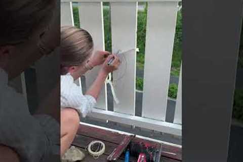 Woman Carves Hole in Railing for Her Dog's To People Watch 🥹🥹