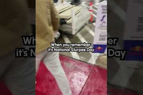 Impatient Dog Honks At Gas Station