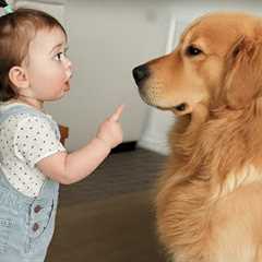 When Your Baby and Dog Have a Whole Secret Conversation 🐶