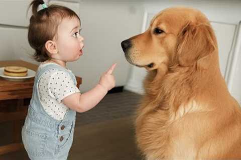 When Your Baby and Dog Have a Whole Secret Conversation 🐶