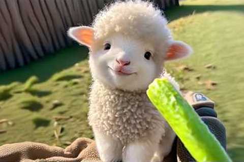 Cute Baby Animal Video That Will Brighten Your Day 🌞🤣 New Funniest ANIMALS Video