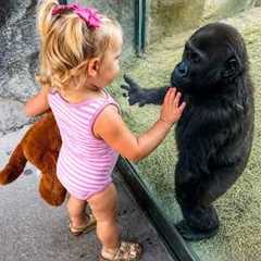 When Your Baby Finds Their Best Friend in Nature ❤️