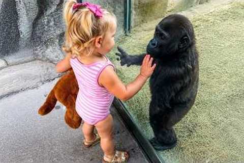 When Your Baby Finds Their Best Friend in Nature ❤️