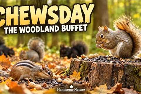 Happy Chewsday! 🐿️ Full Cheeks, Empty Seats | 10 Hours of Squirrels & Chipmunks